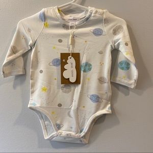 Space Onesie-Soft Bamboo Blend 3-6 Months 🪐💫